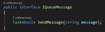 Add IQueueMessage interface